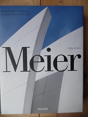 Image du vendeur pour Meier : Richard Meier & Partners complete works 1963 - 2008. Foreword by Alberto Campo Baeza. Texts by Philip Jodidio. Design by Massimo Vignelli. [Ed.: Ron Broadhurst ; Philip Jodidio. Engl. transl.: Isabel Varea. German transl.: Caroline Behlen ; Norma Keler. French transl.: Jacques Bosser ; Cristina Marchi] mis en vente par Antiquariat Rohde