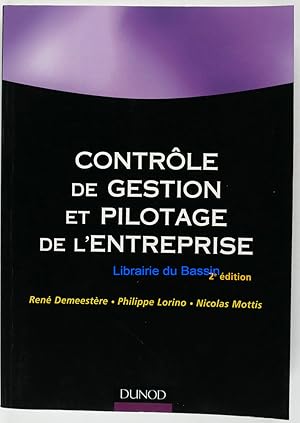 Imagen del vendedor de Contrle de gestion et pilotage d'entreprise a la venta por Librairie du Bassin