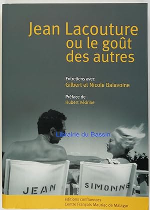 Image du vendeur pour Jean Lacouture ou le got des autres mis en vente par Librairie du Bassin