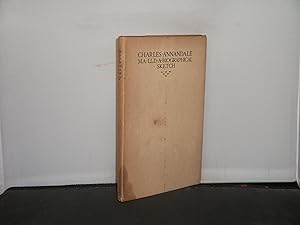 Charles Annandale M.A., LL.D A Biographical Sketch with an Introduction by William Keith Leask wi...