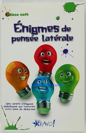 Immagine del venditore per Enigmes de pense latrale venduto da Librairie du Bassin