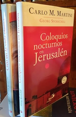 Seller image for CREO EN LA VIDA ETERNA + COLOQUIOS NOCTURNOS EN JERUSALN (2 libros) for sale by Libros Dickens