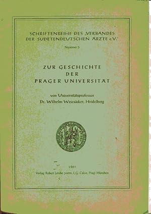 Zur Geschichte der Prager Universität