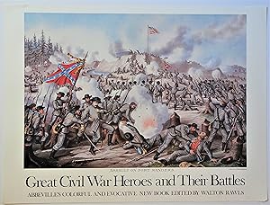 Great Civil War Heroes and Their Battles (Publisher's Promotional Poster)