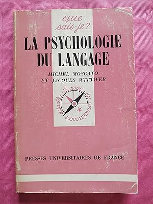 Seller image for La psychologie du langage for sale by MUNDUS LIBRI- ANA FORTES