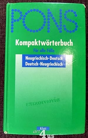 Bild des Verkufers fr PONS Kompaktwrterbuch; Neugriechisch - Deutsch, Deutsch - Neugriechisch zum Verkauf von art4us - Antiquariat