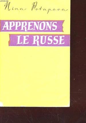 Seller image for Apprenons le russe for sale by JLG_livres anciens et modernes