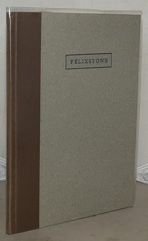 Imagen del vendedor de Felixstowe Official Guide 1954 a la venta por Besleys Books  PBFA