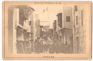 Photo Photographe inconnu, vue de Paris, exposition Exposition Universelle 1889, La Rue du Caire