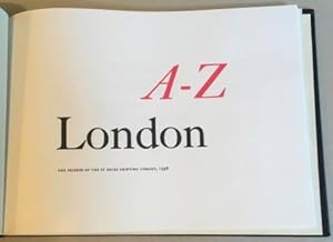 Immagine del venditore per Founder's London A-Z. venduto da Richard V. Wells ABA, ILAB