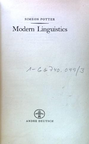 Seller image for Modern Linguistics; The Language Library; for sale by books4less (Versandantiquariat Petra Gros GmbH & Co. KG)