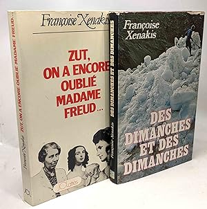 Image du vendeur pour Zut ! on a encore oubli Madame Freud + Des dimanches et des dimanches - 2 livres mis en vente par crealivres