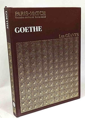 Image du vendeur pour Goethe paris match numro culturel hors srie mis en vente par crealivres