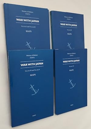 Bild des Verkufers fr War with Japan. Volume I-VI. Maps zum Verkauf von Antiquariaat Clio / cliobook.nl