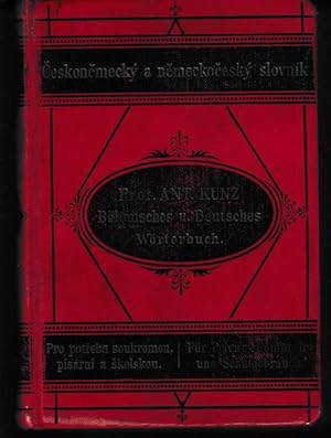 Böhmisch-deutsches und deutsch-böhmisches Taschenwörterbuch / Kapesní slovník ceskonemecký a neme...