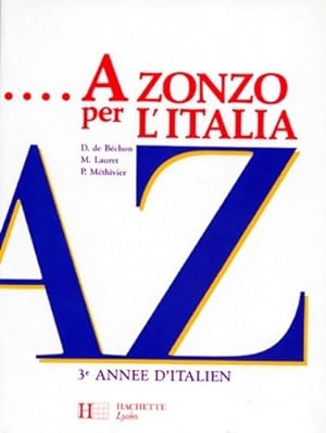 A zonzo per l'italia - 3e année - Danièle De Béchon