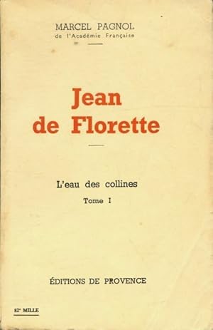 Immagine del venditore per Jean de Florette - Marcel Pagnol venduto da Book Hmisphres