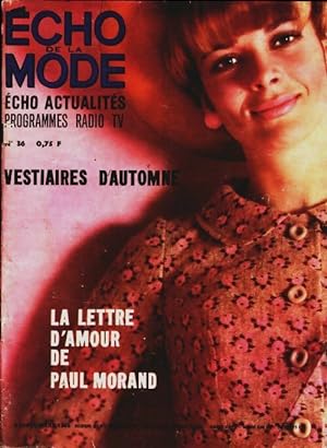 L'écho de la mode 1965 n°36 - Collectif
