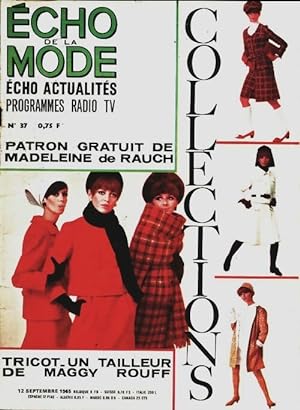 L'écho de la mode 1965 n°37 - Collectif