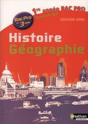Histoire g ographie 1 re ann e 2008 - Daniel Dieudonn 