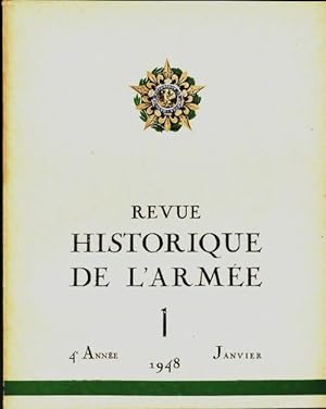 Revue historique de l'armée 1948 n°1 - Collectif