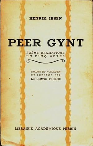 Seller image for Peer Gynt - Henrick Ibsen for sale by Book Hmisphres