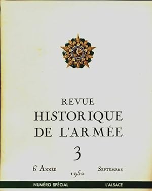 Revue historique de l'armée 1950 n°3 - Collectif