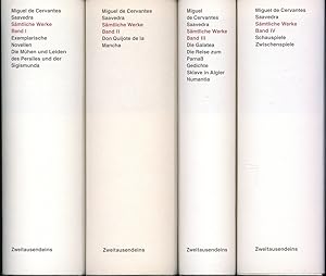 Gesamtausgabe in vier Bänden (komplett). Band I: Exemplarische Novellen. Die Mühen und Leiden des...