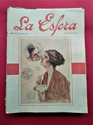 Imagen del vendedor de La Esfera. Ilustracin Mundial. Ao III. Nm. 119. a la venta por Carmichael Alonso Libros