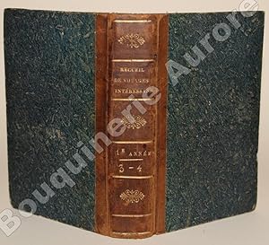 Bild des Verkufers fr Bibliothque gographique de la jeunesse, ou Recueil de voyages intressans dans toutes les parties du monde, enrichis de cartes gographiques colories et de vignettes ; traduits de l'allemand et de l'anglais, et mis  la porte des jeunes gens par M. Breton.Premire srie - 1re anne - Tomes Troisime et Quatrime : Relation d'un voyage autour du monde, excut par le Commodore Byron ; par Philippe Carteret ; par Samuel Wallis. zum Verkauf von Bouquinerie Aurore (SLAM-ILAB)