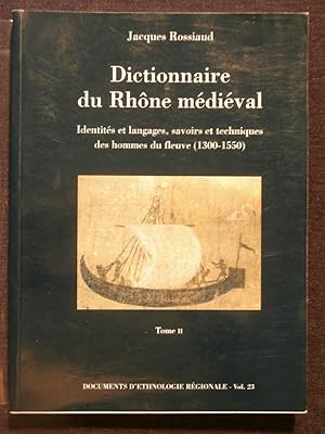 Imagen del vendedor de Dictionnaire du Rhne mdival, tome 1 a la venta por Tant qu'il y aura des livres