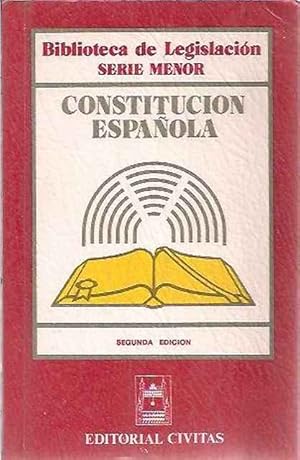 Imagen del vendedor de Constitucion Espaola a la venta por SOSTIENE PEREIRA