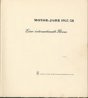 Motor-Jahr 1957/58,Eine internationale Revue