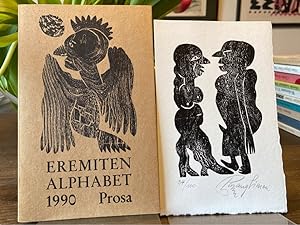 Eremiten-Alphabet 1990. Prosa-Almanach. Vorzugsausgabe B mit einer signierten Offsetlithographie ...