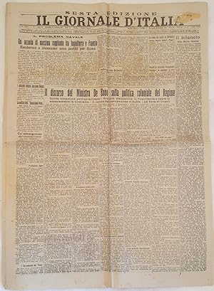 IL GIORNALE D'ITALIA ROMA MERCOLEDI 25 FEBBRAIO 1931,