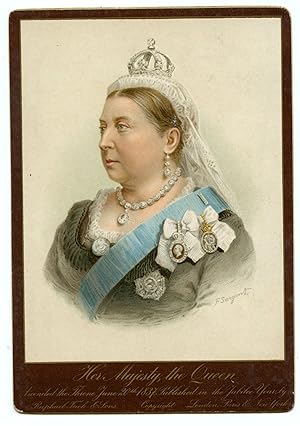 Queen Victoria Cabinet Card