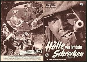 Bild des Verkufers fr Filmprogramm IFB Nr. 4642, Hlle wo ist dein Schrecken, Robert Wagner, Jeffrey Hunter, Regie: Philip Dunne zum Verkauf von Bartko-Reher