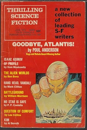 Seller image for THRILLING SCIENCE FICTION: June 1974 for sale by Books from the Crypt