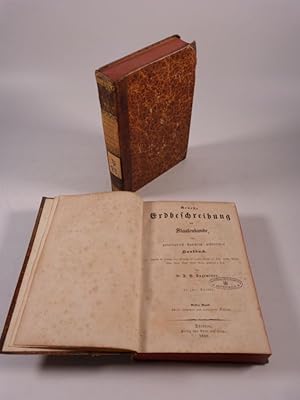 Bild des Verkufers fr Neueste Erdbeschreibung und Staatenkunde, oder geographisch-statistisch-historisches Handbuch. In zwei Bnden. zum Verkauf von Antiquariat Bookfarm