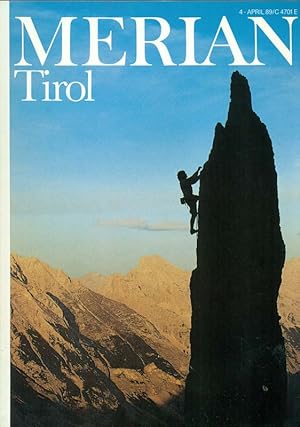 Merian. Tirol. Heft Nr.4/ April 1989.
