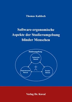 Bild des Verkufers fr Software-ergonomische Aspekte der Studierumgebung blinder Menschen. (=Schriftenreihe Forschungsergebnisse zur Informatik ; Bd. 37). zum Verkauf von Antiquariat Thomas Haker GmbH & Co. KG