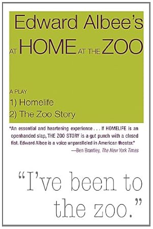 Immagine del venditore per At Home at the Zoo: Homelife and the Zoo Story by Albee, Edward [Paperback ] venduto da booksXpress