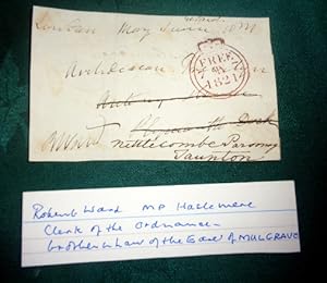 Novelist & MP for Haselmere. Signature on “free front” front with circular magenta cancel. Sent t...