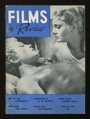 Bild des Verkufers fr Films in Review (February 1956) [cover: Jack Sernas and Rossana Podesta in HELEN OF TROY] zum Verkauf von ReadInk, ABAA/IOBA