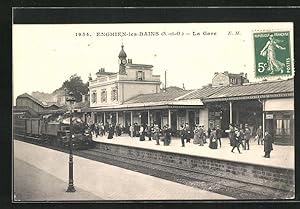 Ansichtskarte Enghien-les-Bains, La Gare