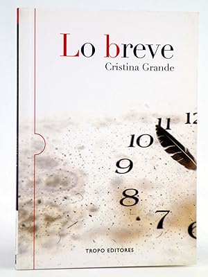 Immagine del venditore per COLECCIN TELEGRAMA 4. LO BREVE (Cristina Grande) Tropo, 2010. OFRT venduto da Libros Fugitivos