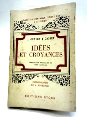 Image du vendeur pour Id es Et Croyances mis en vente par World of Rare Books