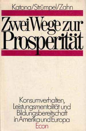 Seller image for Zwei Wege zur Prosperitt for sale by AMAHOFF- Bookstores