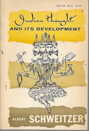 Seller image for Indian Thought and Its Development (Beacon: 1960) for sale by Bookfeathers, LLC