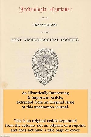 Seller image for Monkton Court Farm Evaluation, 1992. An original article from The Archaeologia Cantiana: Transactions of The Kent Archaeological Society, 1995. for sale by Cosmo Books